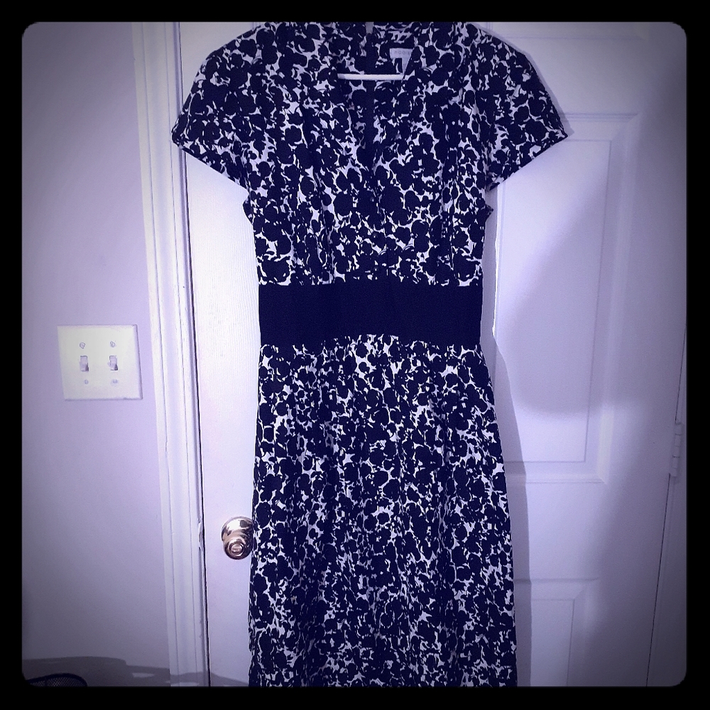 Black/white  multi dress